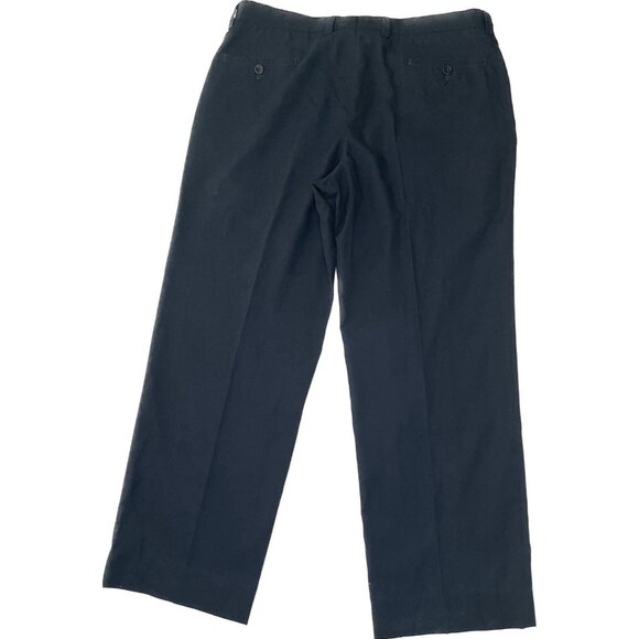 Ermenegildo Zegna Dress Pants Men's Lyocell Cotton Blend Navy Blue 38x30 - Picture 3 of 8